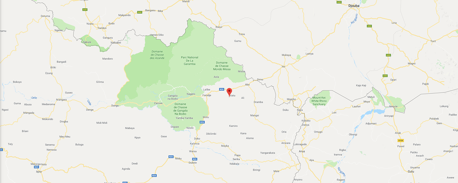 localisation de ethnie Bandia / Bandiyas
