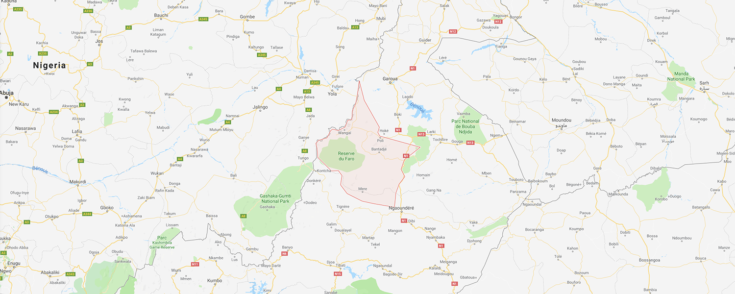 localisation de ethnie Doyayo - Dowayo - Namji 