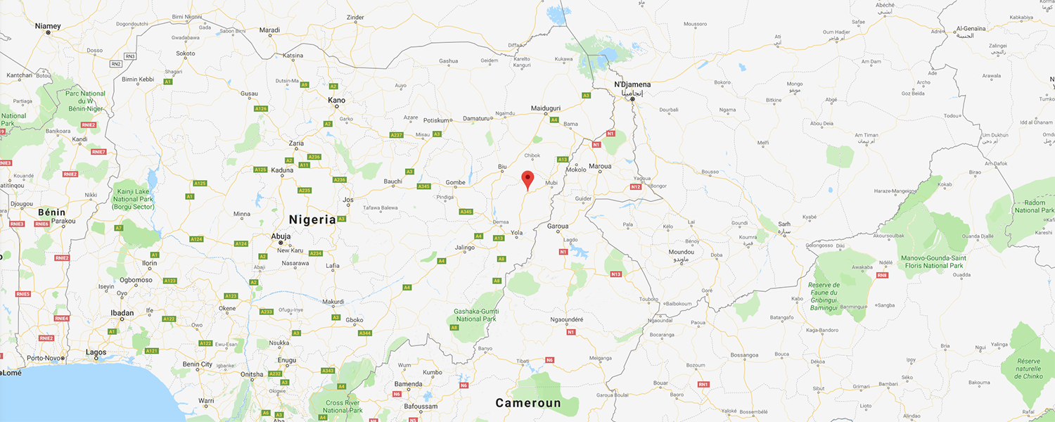 localisation de ethnie Ga'anda