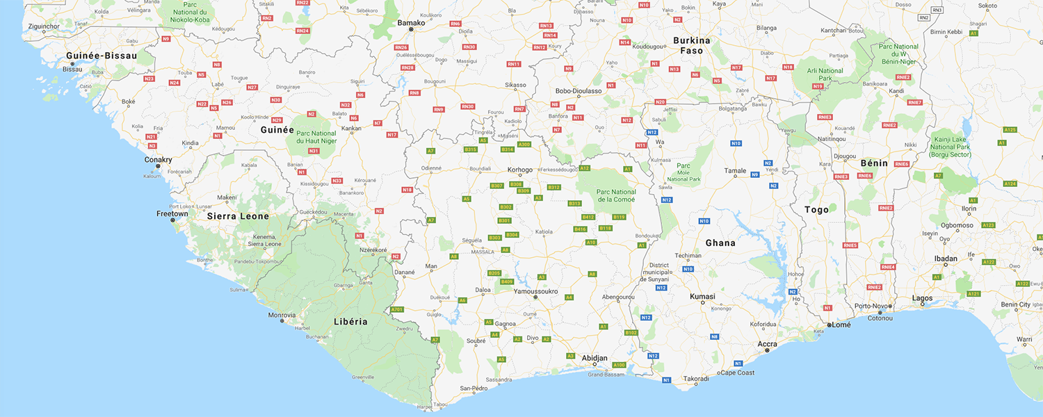 localisation de ethnie ► Emile Guebehi Yebo