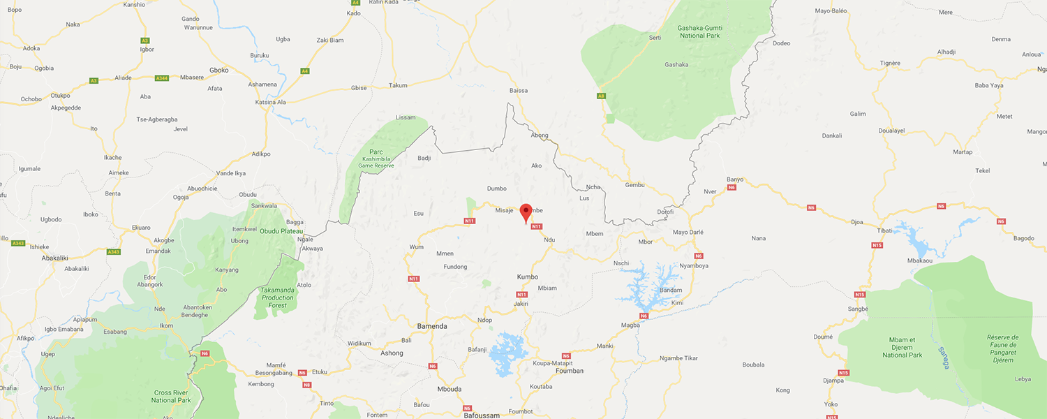 localisation de ethnie Tikar / Tinkala