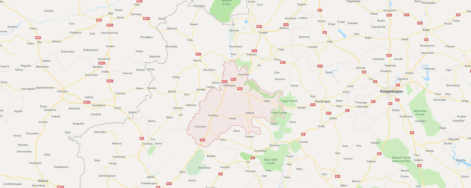 localisation de ethnie Marka Dafing