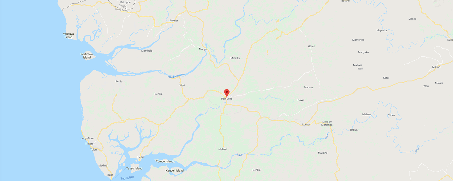 localisation de ethnie Loko