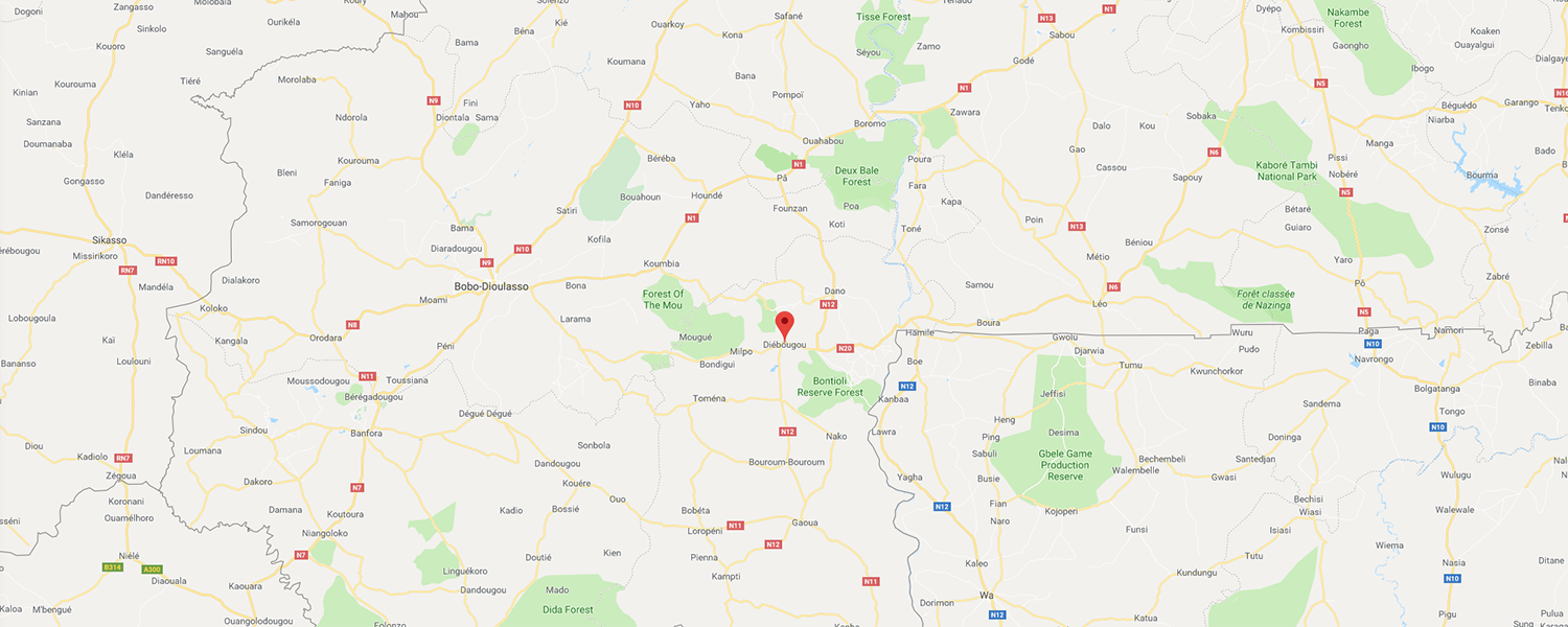localisation de ethnie Pougouli / Pwa
