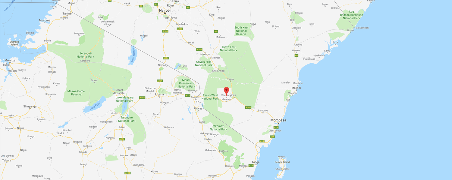 localisation de ethnie Taita / Dabida