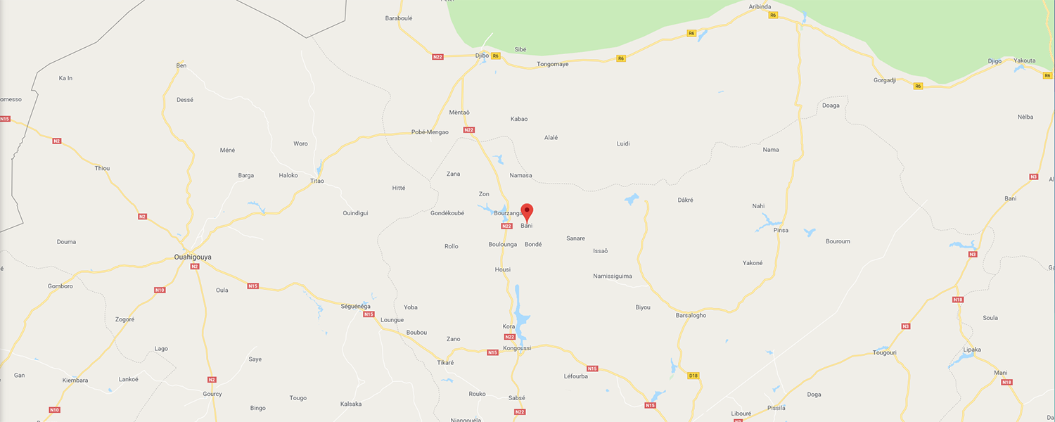 localisation de ethnie Bani - Région de