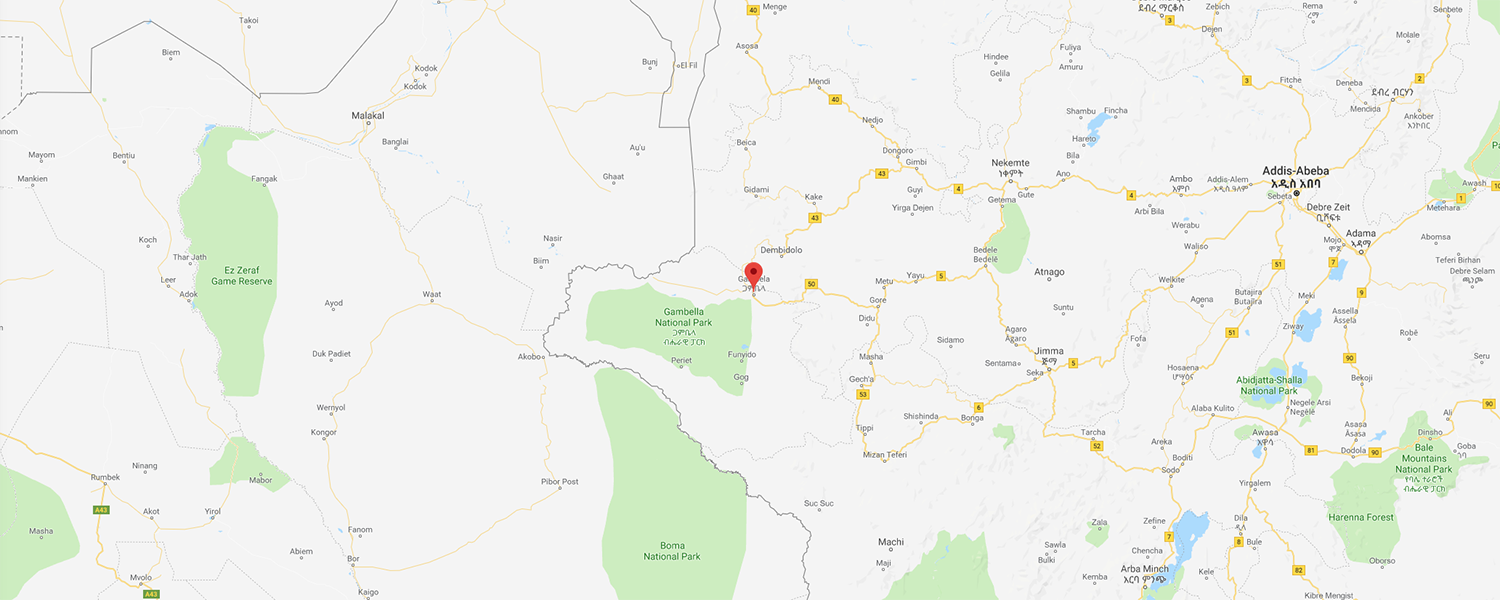 localisation de ethnie Nuer / Naadh