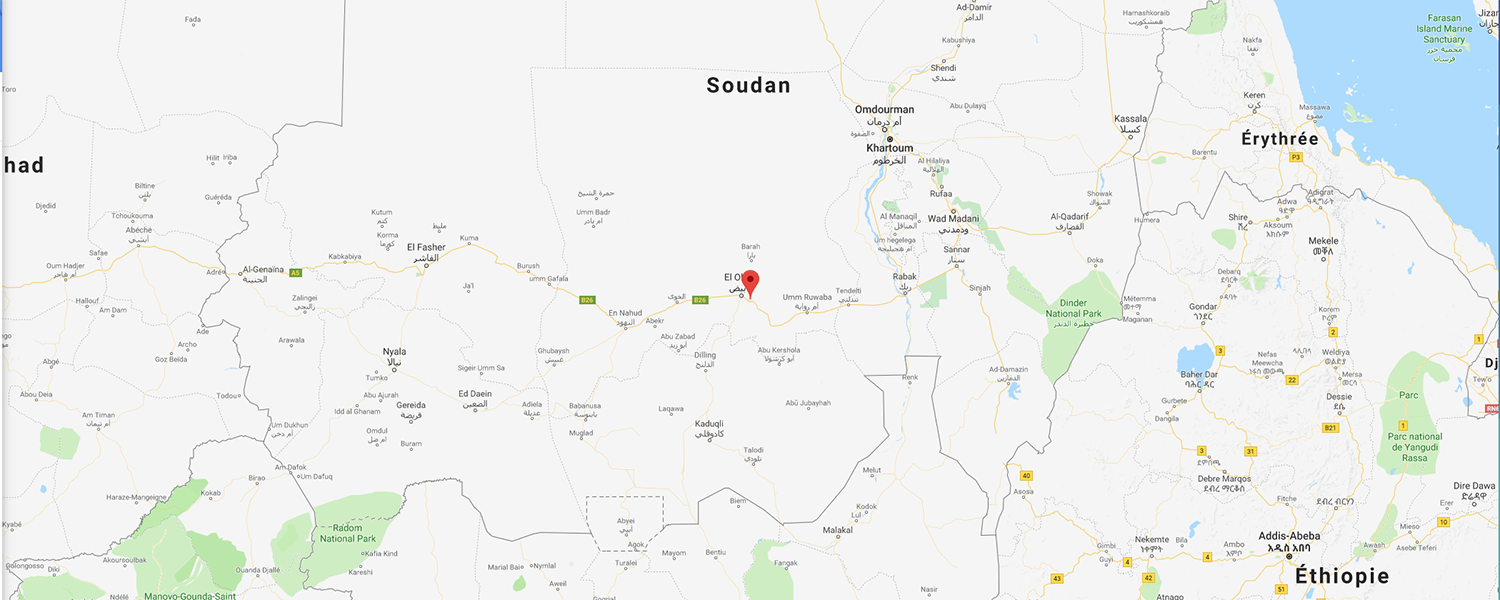 localisation de ethnie Baggara