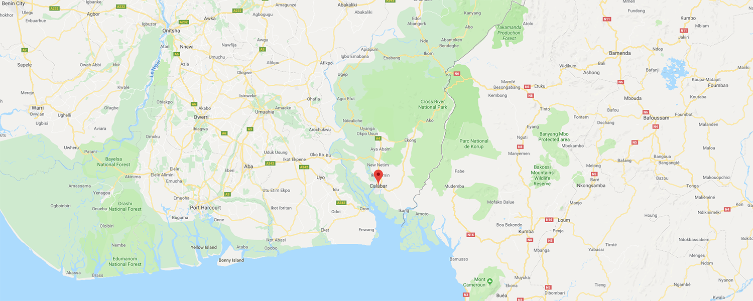 localisation de ethnie Obolo Andonis
