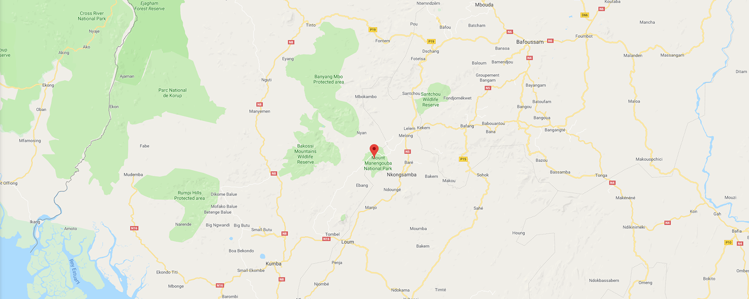 localisation de ethnie Bamiléké