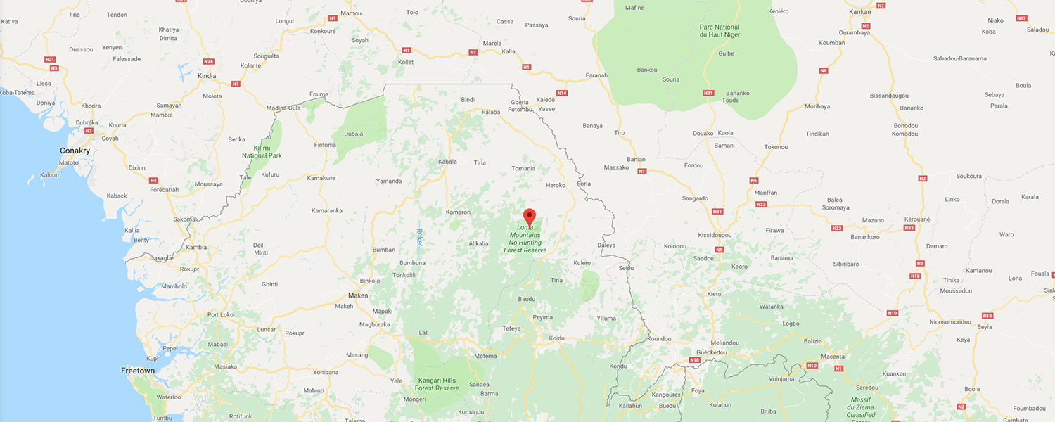 localisation de ethnie Temne