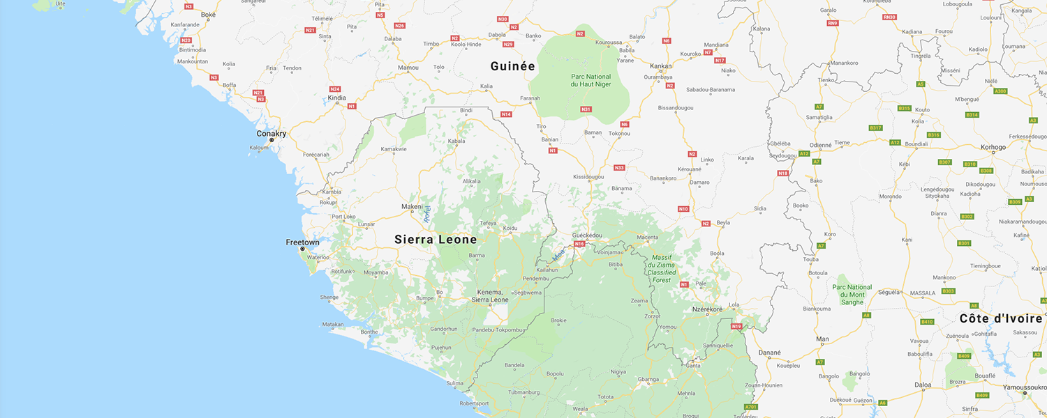 localisation de ethnie John Goba