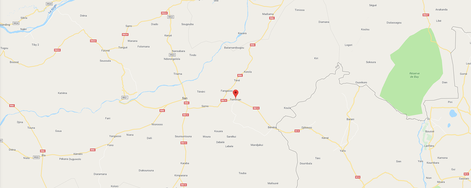 localisation de ethnie Bwa / Bobo Bwa