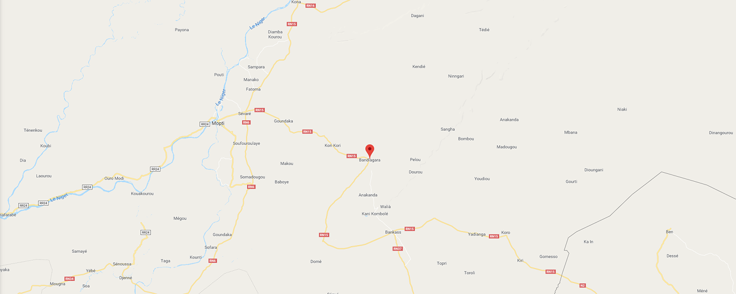 localisation de ethnie Dogon