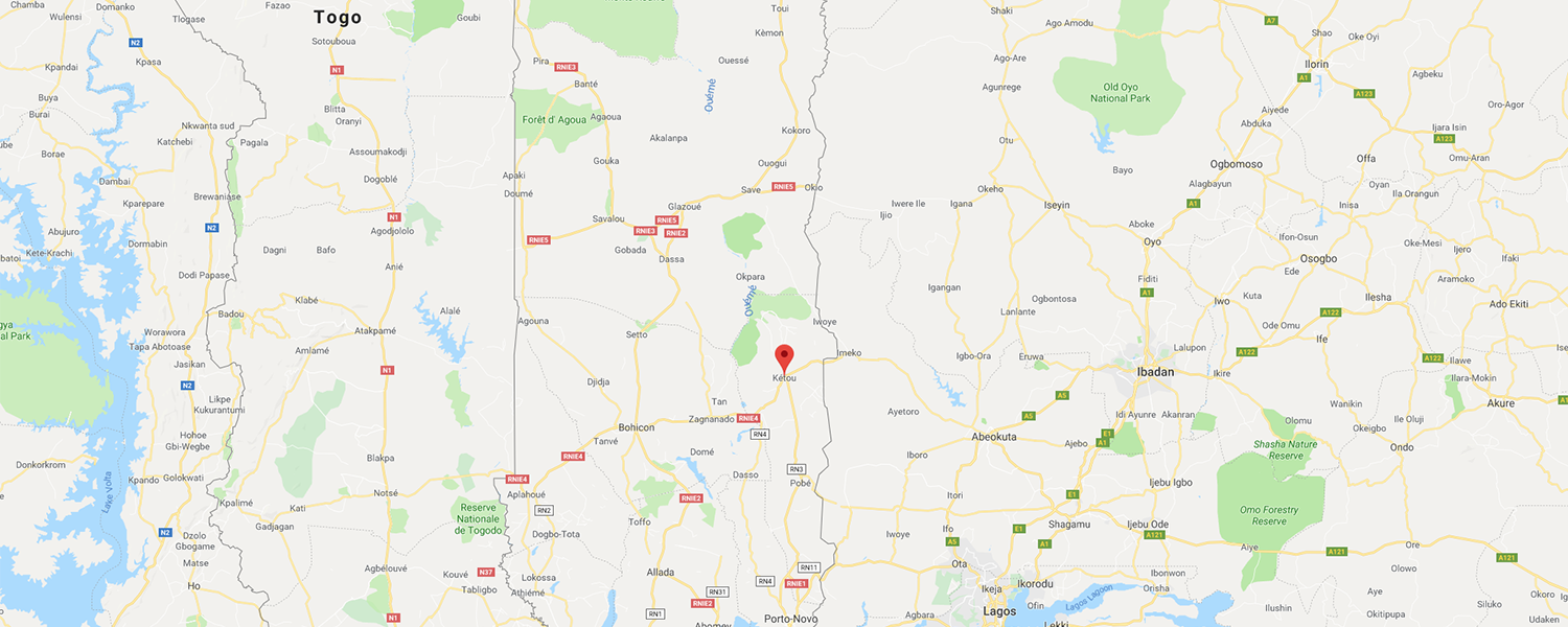 localisation de ethnie Yoruba / Yorouba