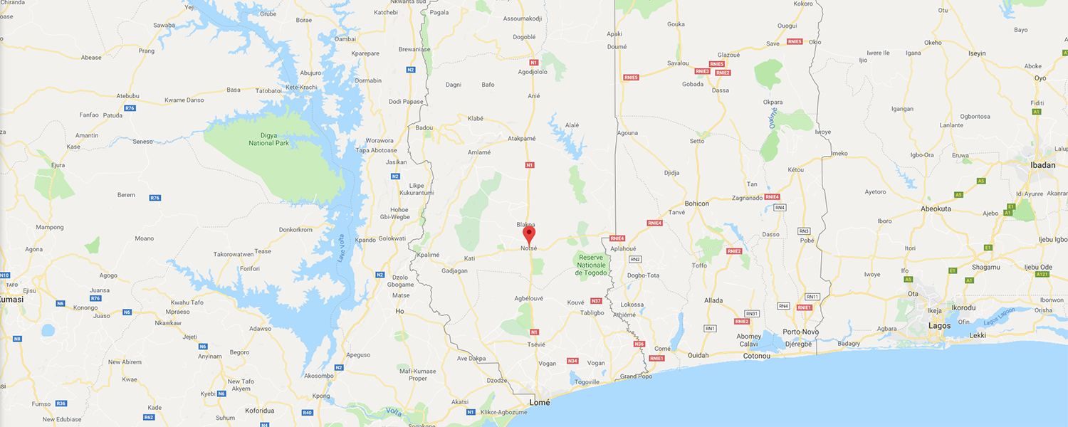 localisation de ethnie Ewe / Ehwe
