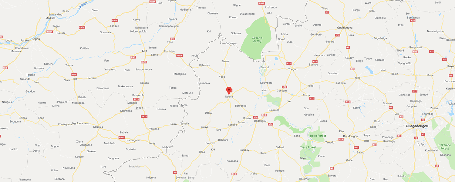localisation de ethnie Nuna / Nunuma